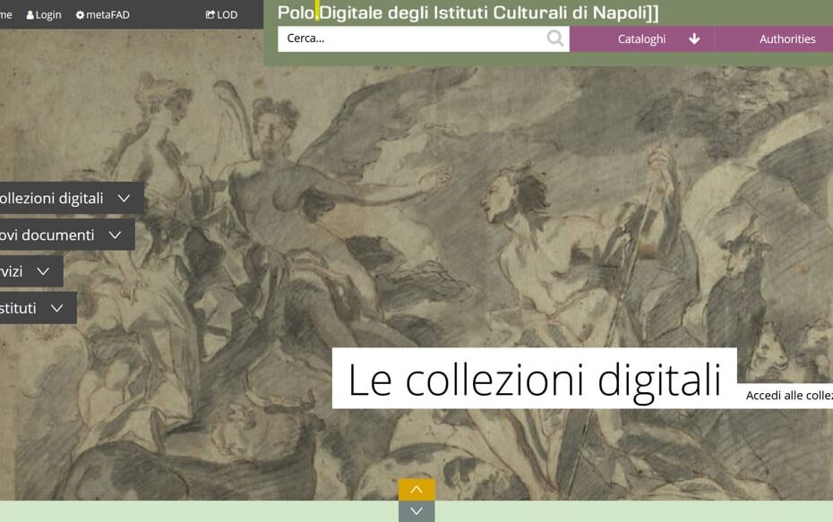 Le collezioni digitali degli istituti culturali napoletani