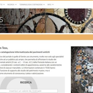 TESS, il database dei pavimenti antichi della penisola italiana