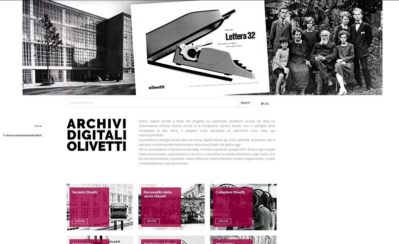 Archivi digitali Olivetti