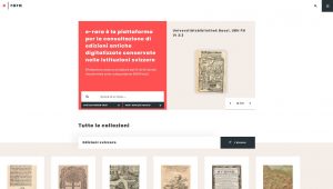E-rara, il luogo per consultare le edizioni antiche conservate nelle biblioteche svizzere