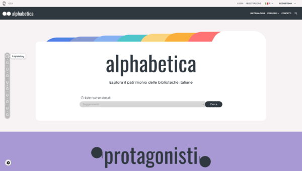 Home page Alphabetica