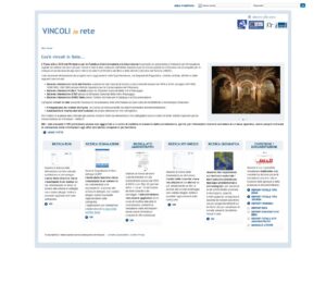 homepage vincoli in rete