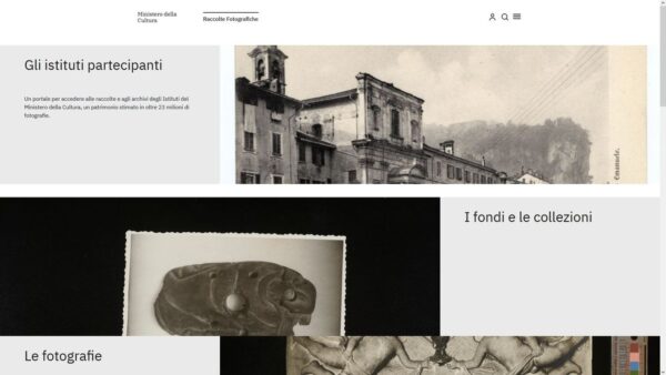 Portale fotografico degli istituti del Ministero della Cultura